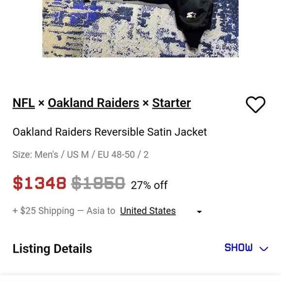 Raiders bomber - Picture 8 of 10